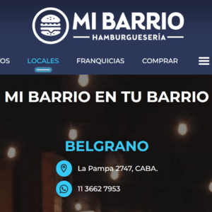 Mi Barrio Hamburguesería